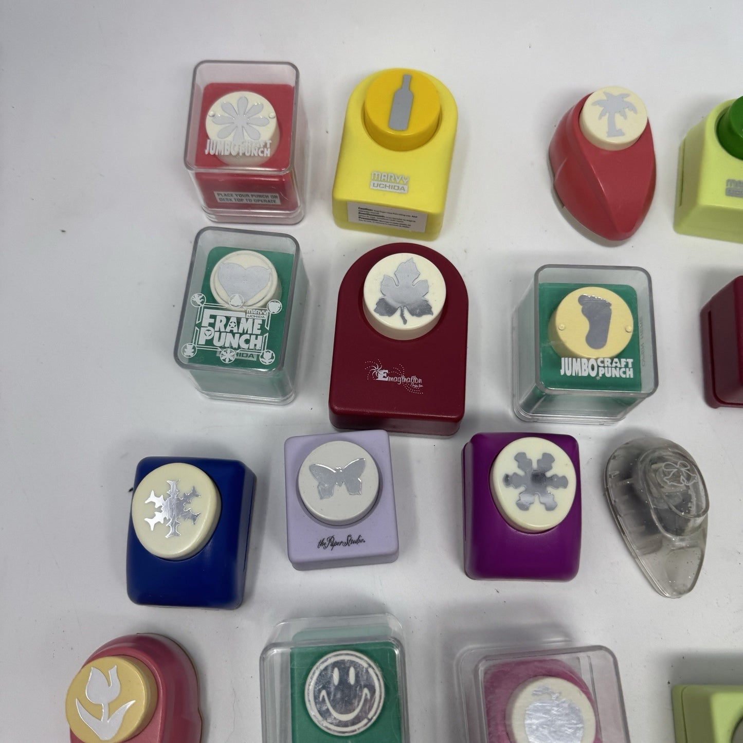 ⭐️Lot Of 35 Paper Punch Craft⭐️Marvy Uchida, Carl, Fiskers, More⭐️Crafting⭐️