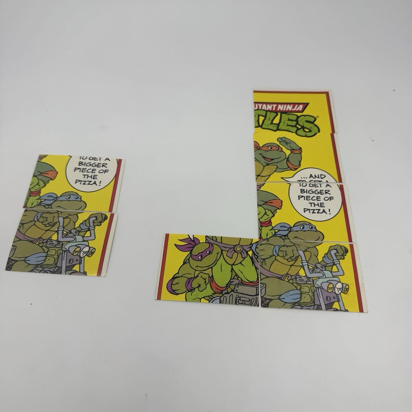 1989 Topps Teenage Mutant Ninja Turtles🔥LOT 40+ SCROLL, 2 PAGES OF CARDS!