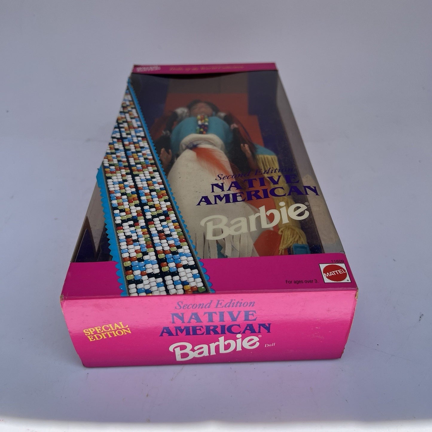 1993 Mattel Barbie Second Edition NATIVE AMERICAN #11609 Dolls of the World Coll