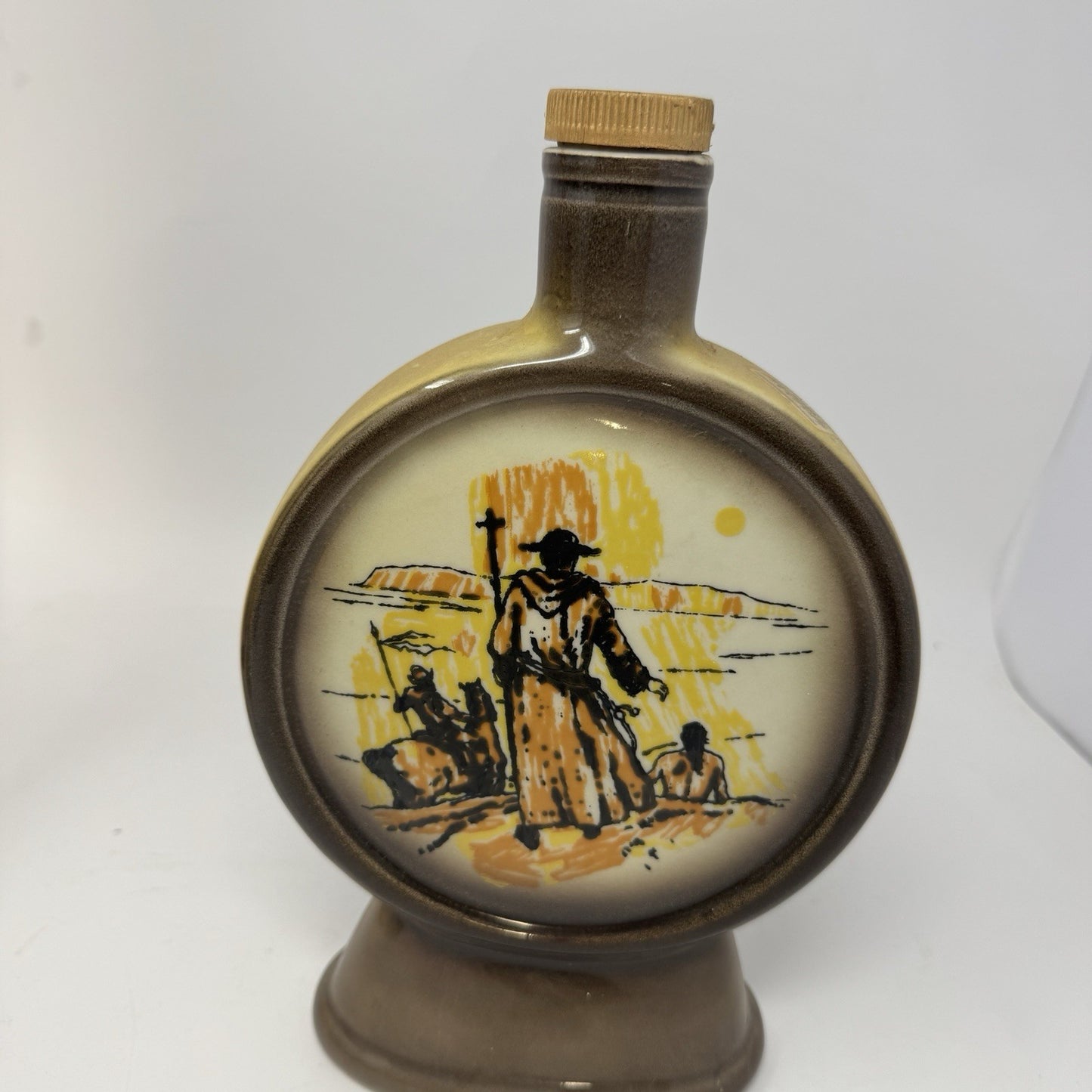 1968 Jim Beam Decanter San Diego 200th Anniversary Kentucky Bourbon Whiskey