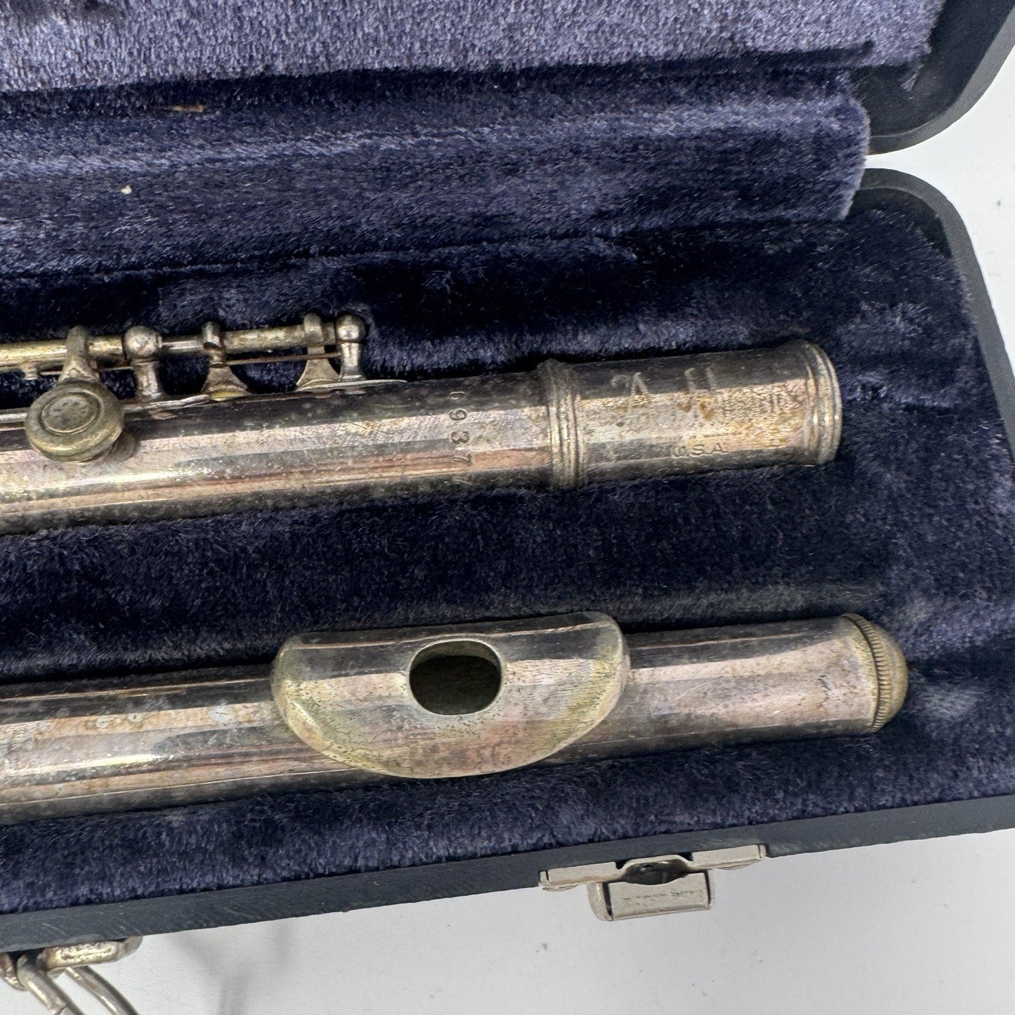 Artley 15-0-OFF Intermediate Open-Hole Flute, Offset G, C foot With Case