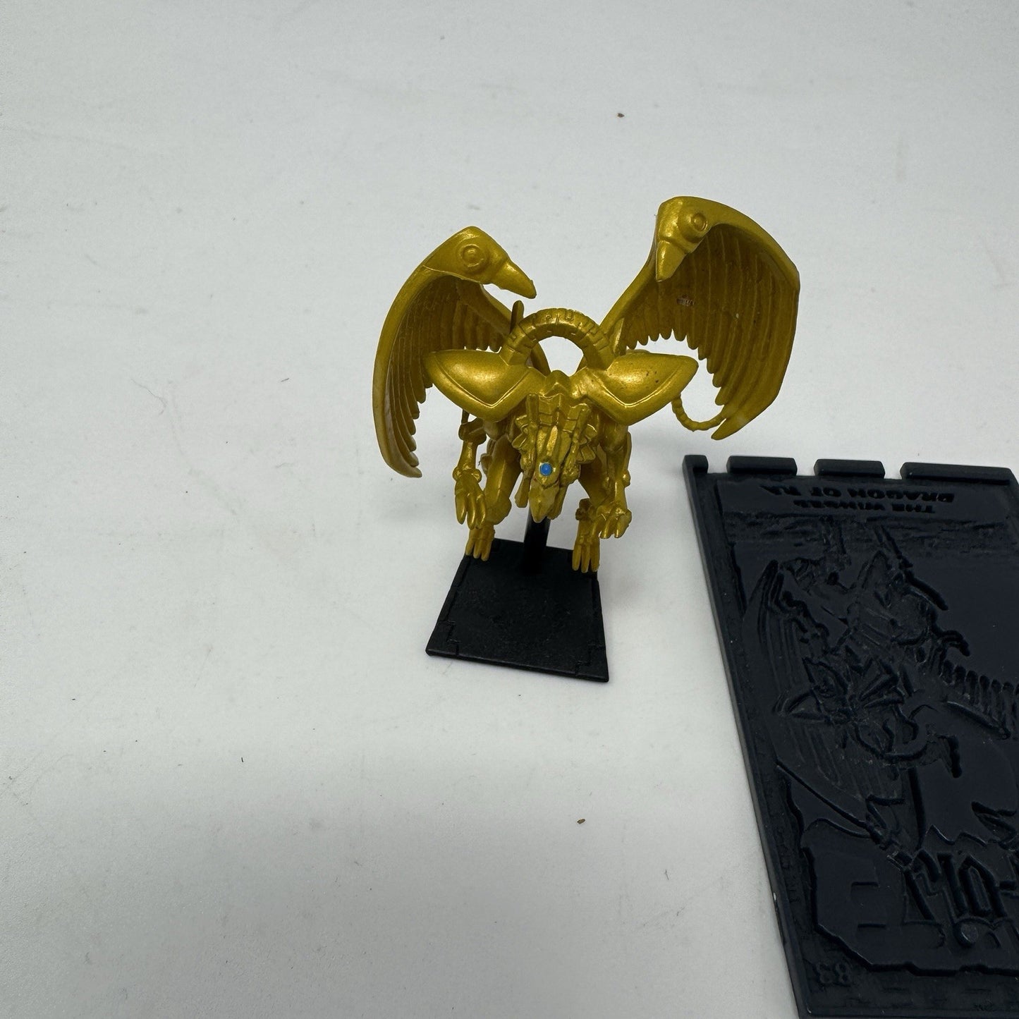 Yugioh Yu-Gi-Oh Gold Dragon mini figure NICE