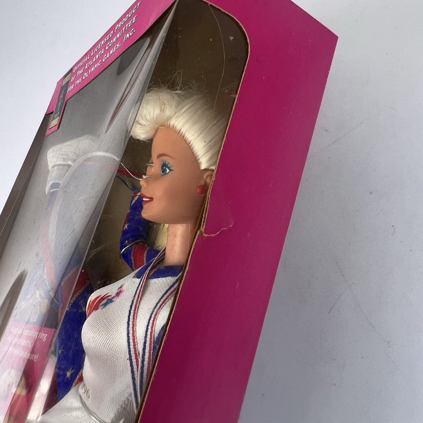 1996 Atlanta Summer Olympic Gymnast Barbie Doll