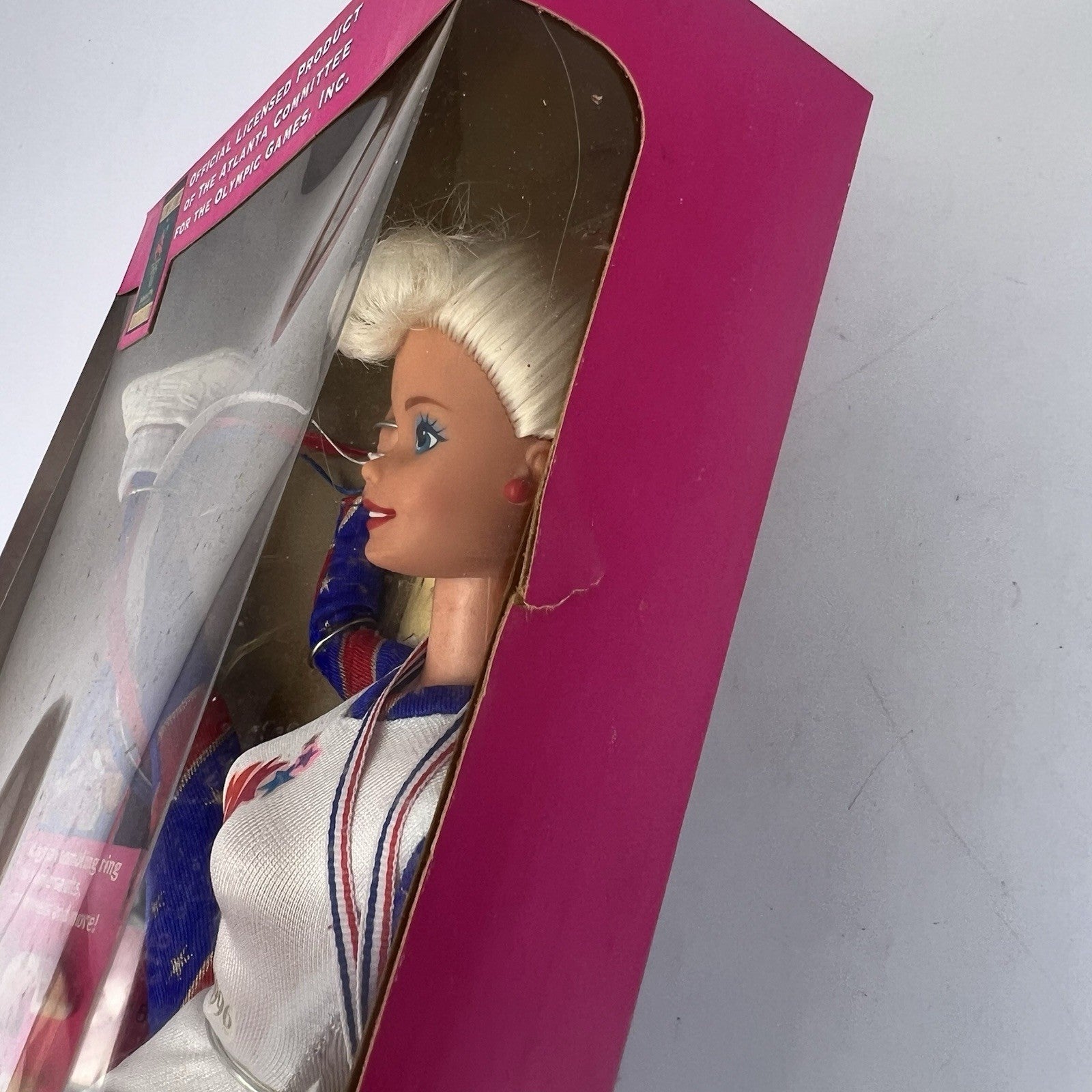 1996 Atlanta Summer Olympic Gymnast Barbie Doll