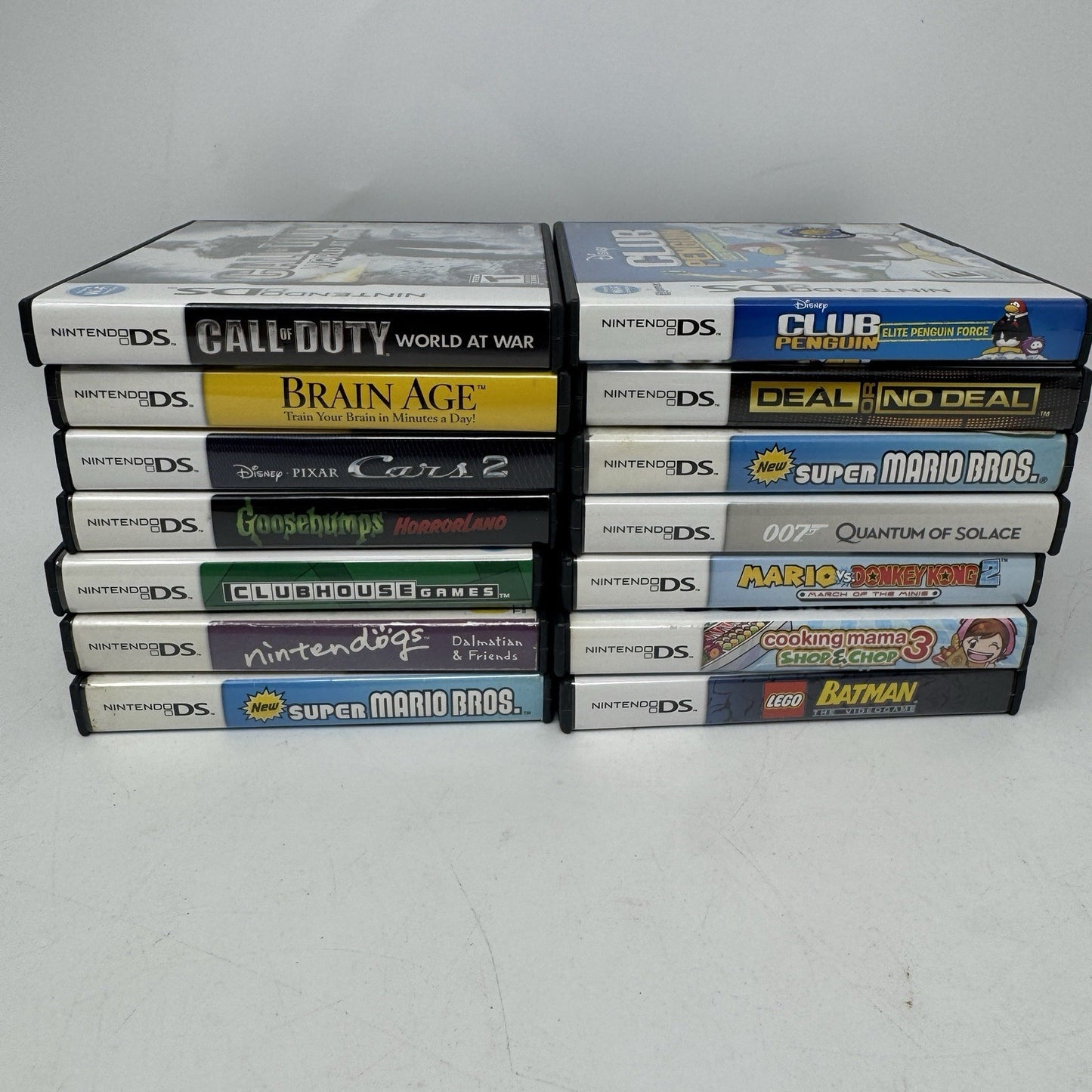 *No Games Lot of 15 Nintendo DS Cases Manual Only Mario Donkey Kong Cooking Dog