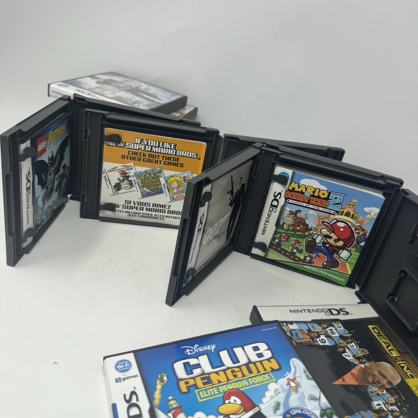 *No Games Lot of 15 Nintendo DS Cases Manual Only Mario Donkey Kong Cooking Dog
