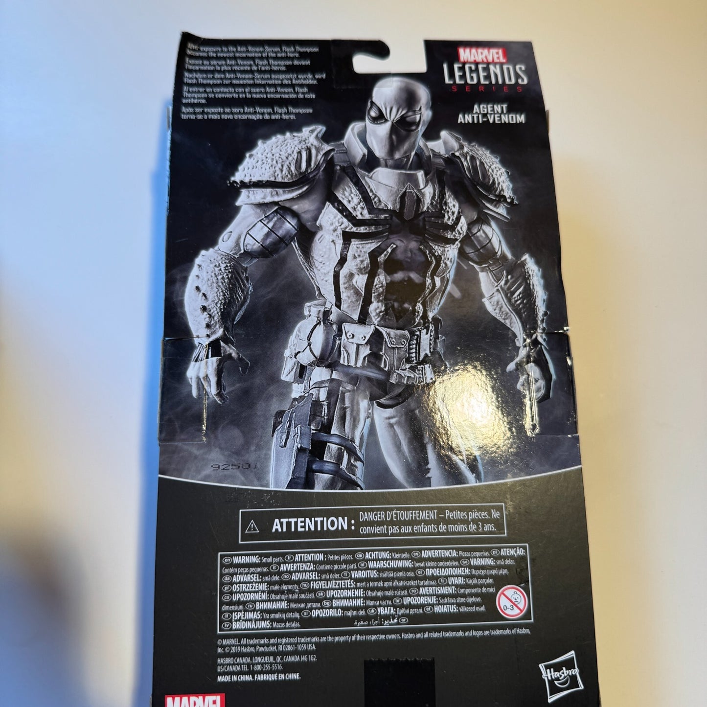 Agent Anti-Venom Action Figure Marvel 80 Years Legends Series 2019 Hasbro NEW