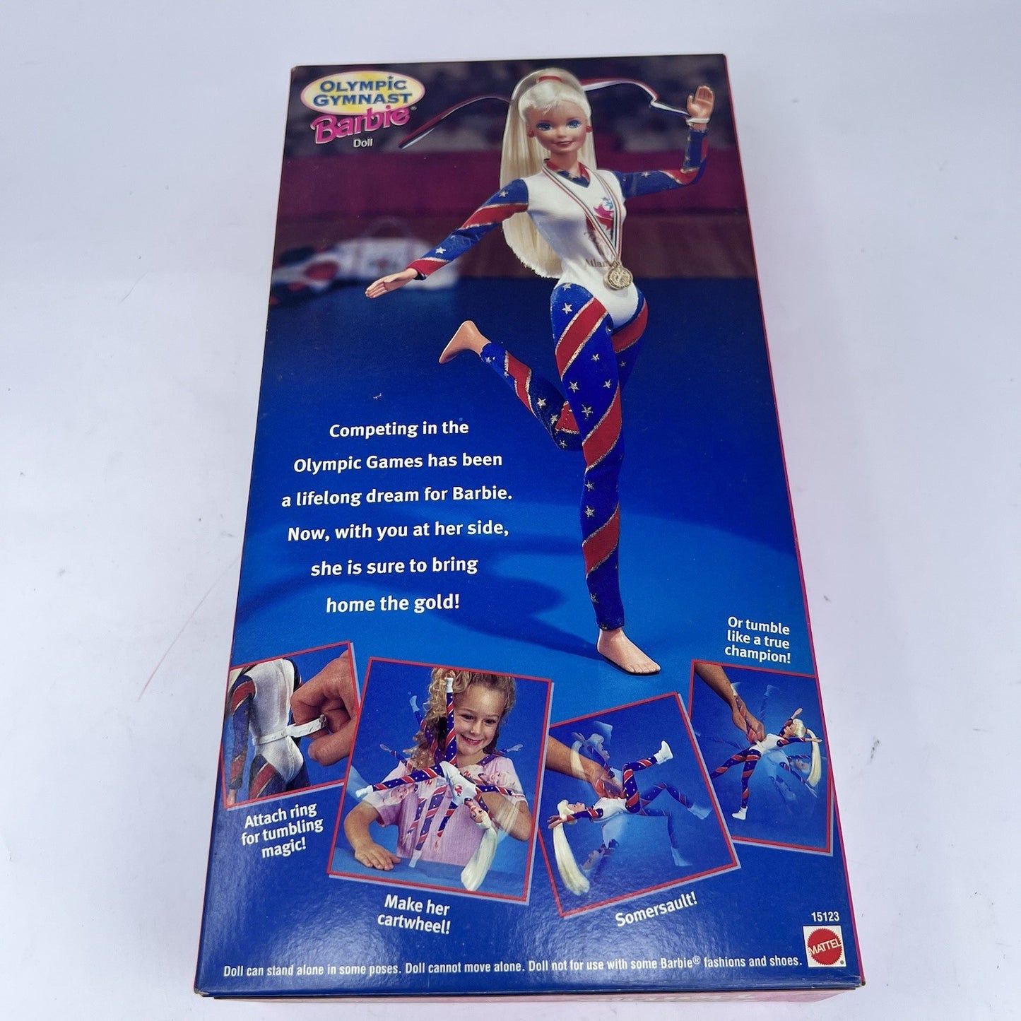 1996 Atlanta Summer Olympic Gymnast Barbie Doll