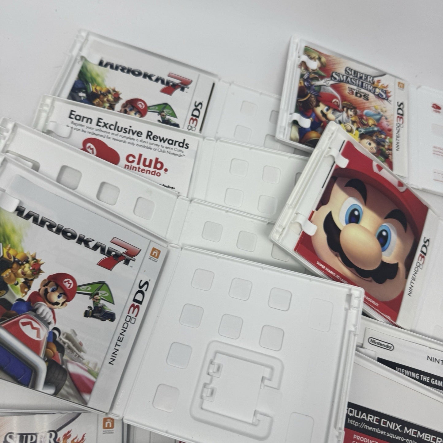 *No Games* Lot of 10 Nintendo 3DS Manuals Cases Only Mario, Tomodachi Life Zelda