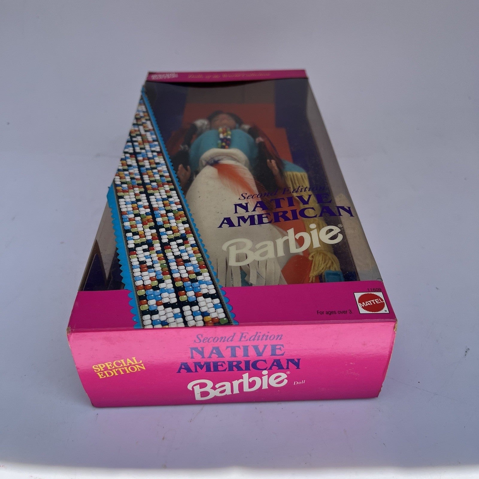 1993 Mattel Barbie Second Edition NATIVE AMERICAN #11609 Dolls of the World Coll