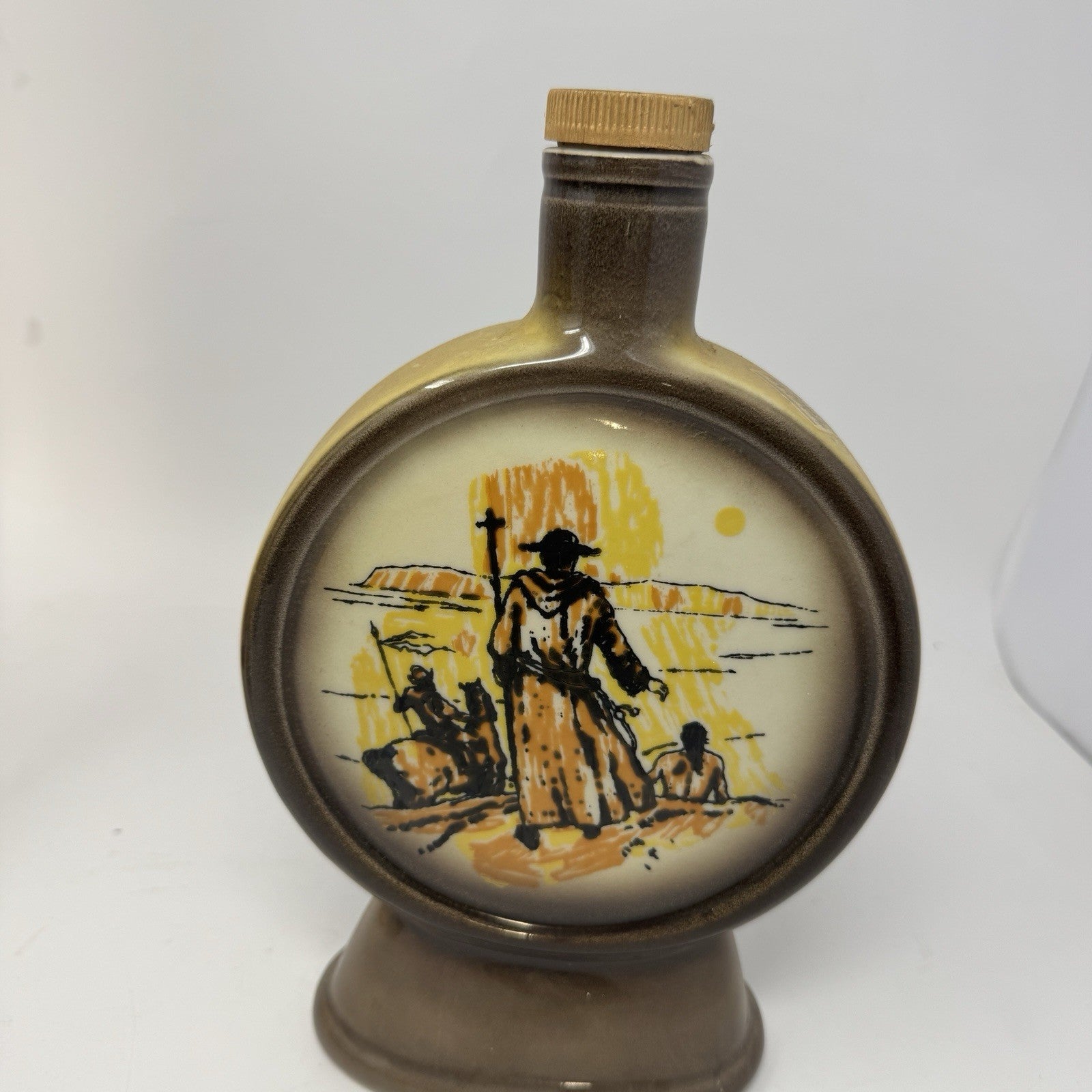 1968 Jim Beam Decanter San Diego 200th Anniversary Kentucky Bourbon Whiskey