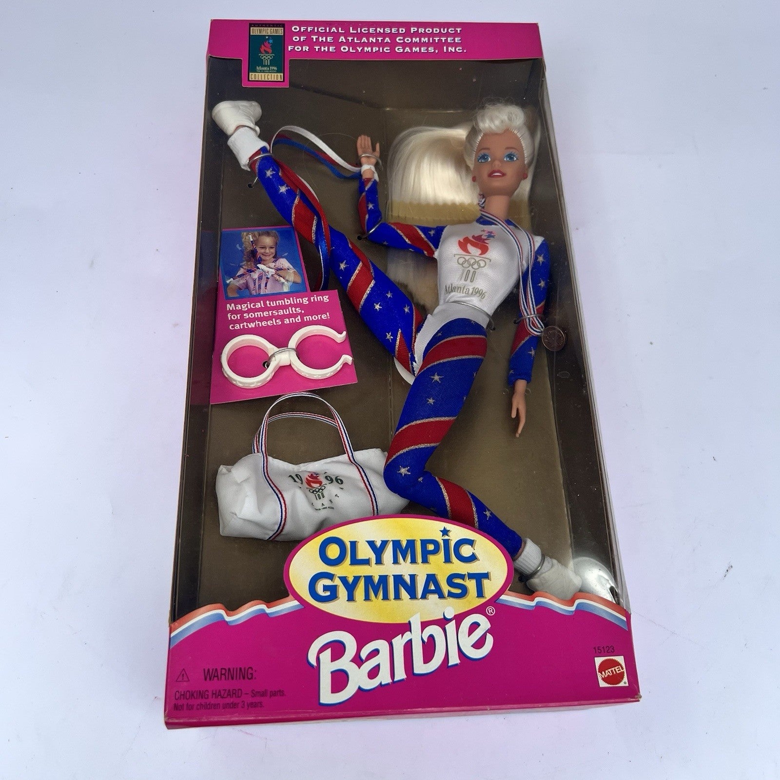 1996 Atlanta Summer Olympic Gymnast Barbie Doll