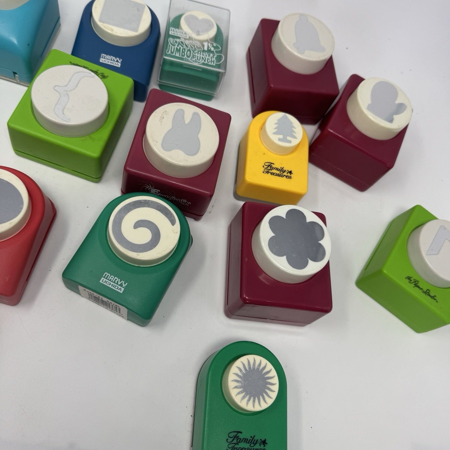 ⭐️Lot Of 18 Paper Punch Craft⭐️LARGE! JUMBO SIZED