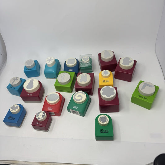 ⭐️Lot Of 18 Paper Punch Craft⭐️LARGE! JUMBO SIZED