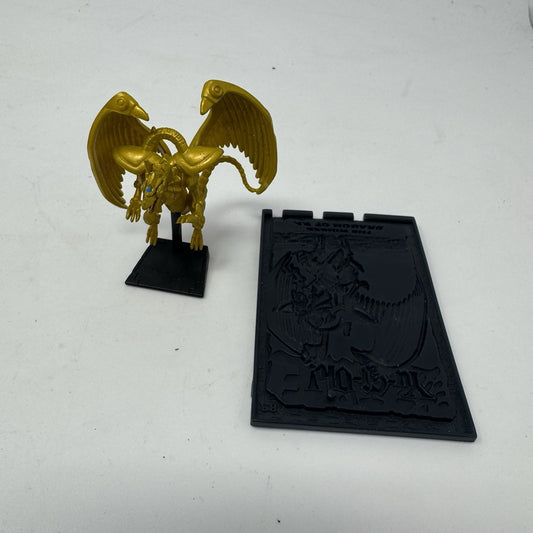 Yugioh Yu-Gi-Oh Gold Dragon mini figure NICE