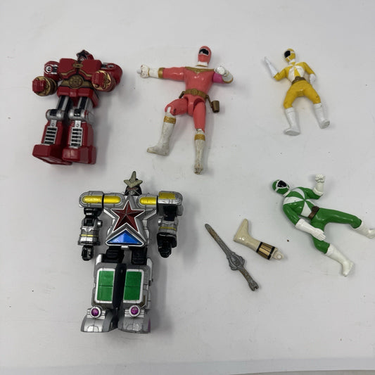 1996 Power Rangers Red Ranger Zeo Megazord Lot Red Bandai