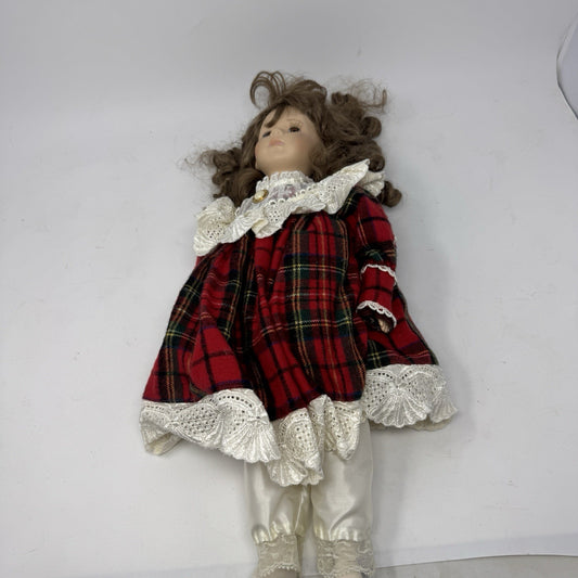 1992 Seymour Mann Connoisseur Collection Doll Joanie 18in hand painted porcelain